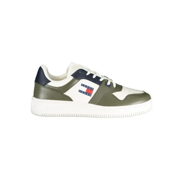 CHAUSSURES DE SPORT POUR HOMMES TOMMY HILFIGER VERTES - TOMMY HILFIGER