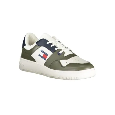 CHAUSSURES DE SPORT POUR HOMMES TOMMY HILFIGER VERTES - TOMMY HILFIGER