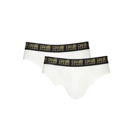 Slip de bain CAVALLI CLASS pour homme blanc - CAVALLI CLASS
