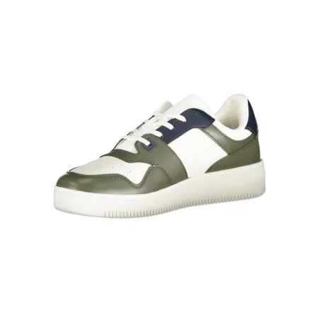 CHAUSSURES DE SPORT POUR HOMMES TOMMY HILFIGER VERTES - TOMMY HILFIGER