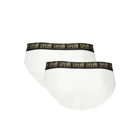 Slip de bain CAVALLI CLASS pour homme blanc - CAVALLI CLASS