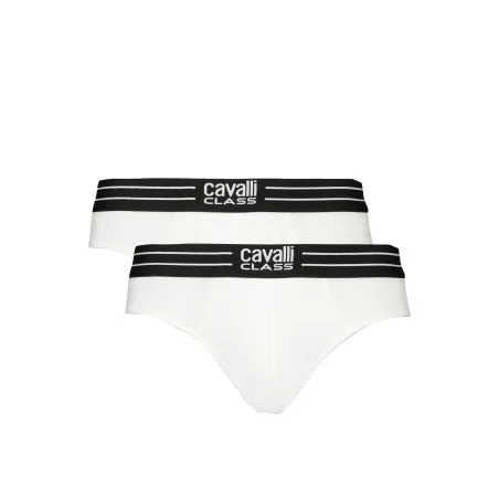 Slip de bain CAVALLI CLASS pour homme blanc - CAVALLI CLASS
