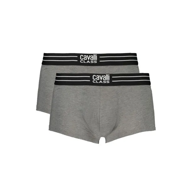BOXER CAVALLI CLASS HOMME GRIS - CAVALLI CLASS