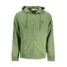SWEAT-SHIRT ZIPPÉ POUR HOMMES TIMBERLAND VERT - TIMBERLAND