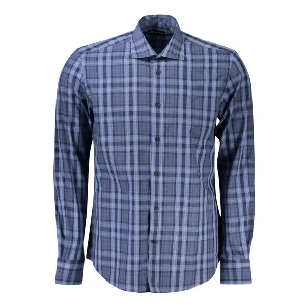 CHEMISE À MANCHES LONGUES POUR HOMMES NORTH SAILS BLEU - NORTH SAILS
