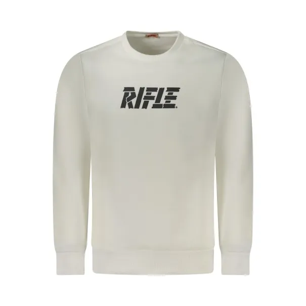 SWEAT-SHIRT RIFLE SANS ZIP HOMME BLANC - RIFLE