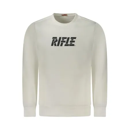 SWEAT-SHIRT RIFLE SANS ZIP HOMME BLANC - RIFLE