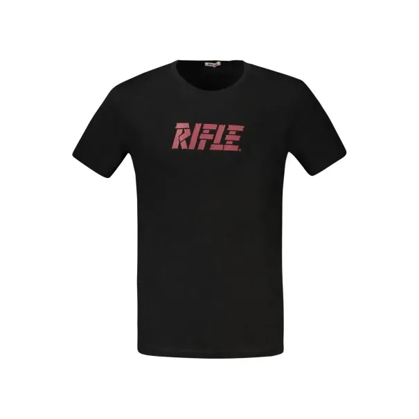T-SHIRT MANCHES COURTES RIFLE HOMME NOIR - RIFLE