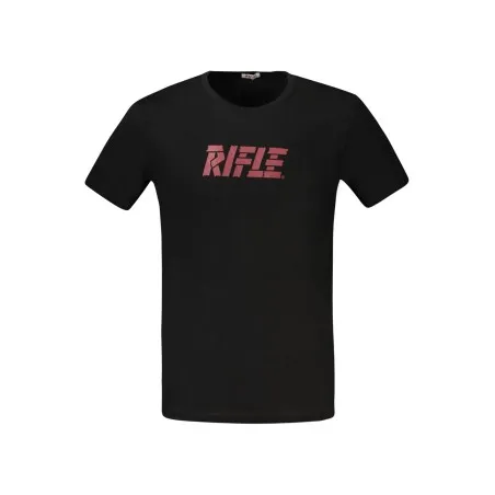 T-SHIRT MANCHES COURTES RIFLE HOMME NOIR - RIFLE