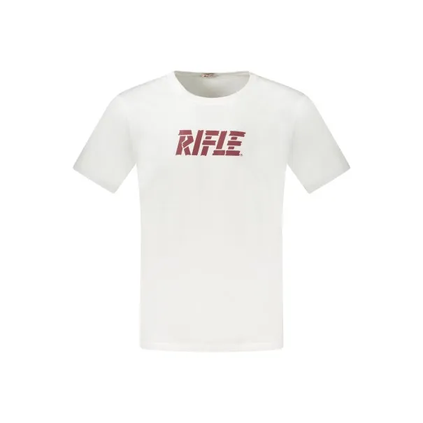 T-SHIRT MANCHES COURTES RIFLE HOMME BLANC - RIFLE
