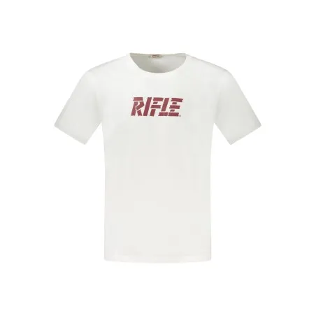 T-SHIRT MANCHES COURTES RIFLE HOMME BLANC - RIFLE