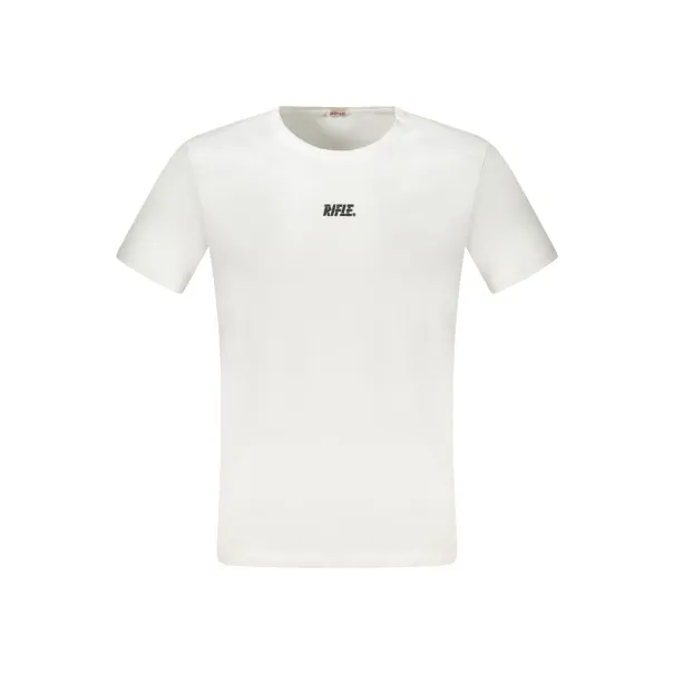 T-SHIRT MANCHES COURTES RIFLE HOMME BLANC - RIFLE