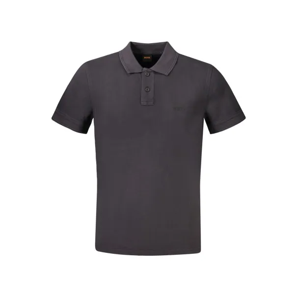 POLO HUGO BOSS MANCHES COURTES HOMME NOIR - BOSS