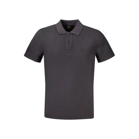 POLO HUGO BOSS MANCHES COURTES HOMME NOIR - BOSS
