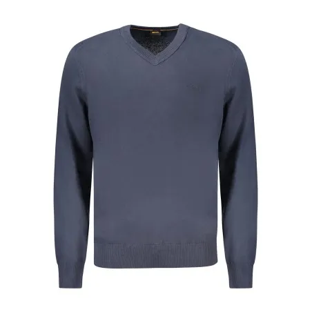 PULL HOMME HUGO BOSS BLEU - BOSS