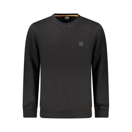SWEAT-SHIRT ZIPPÉ NOIR HUGO BOSS POUR HOMMES - BOSS
