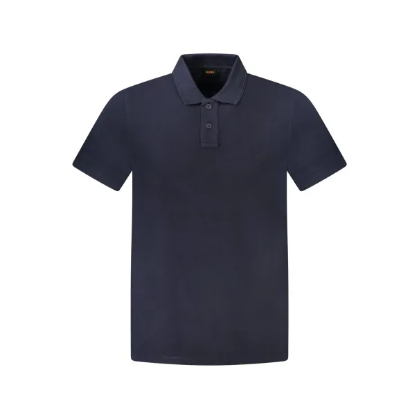 POLO HUGO BOSS MANCHES COURTES HOMME BLEU - BOSS