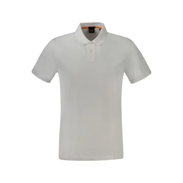 POLO HUGO BOSS MANCHES COURTES HOMME BLANC - BOSS
