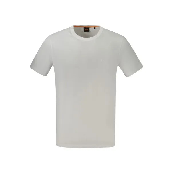 T-SHIRT À MANCHES COURTES POUR HOMMES HUGO BOSS BLANC - BOSS