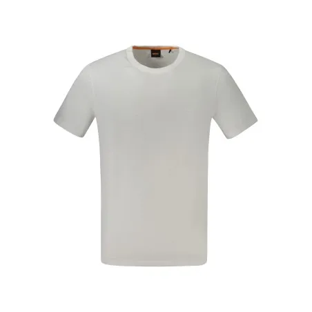 T-SHIRT À MANCHES COURTES POUR HOMMES HUGO BOSS BLANC - BOSS