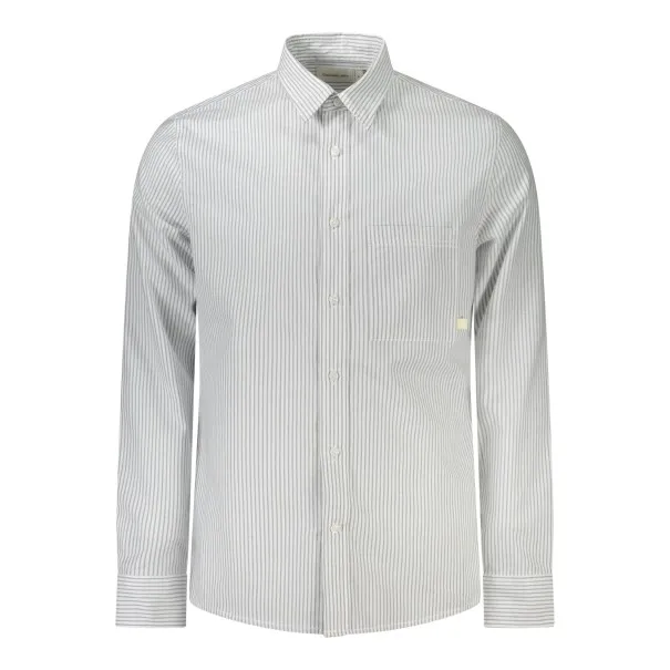 CHEMISE À MANCHES LONGUES CALVIN KLEIN HOMME BLANC - CALVIN KLEIN