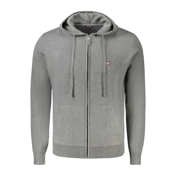 NORVEGE 1963 CARDIGAN HOMME GRIS - NORWAY 1963