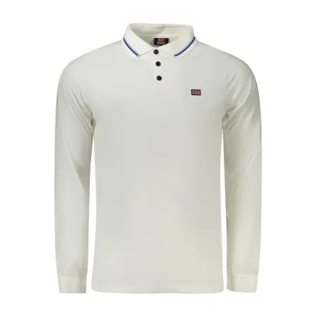 POLO À MANCHES LONGUES NORVÈGE 1963 HOMME BLANC - NORWAY 1963