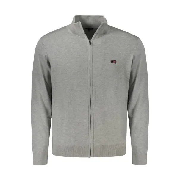 NORVEGE 1963 CARDIGAN HOMME GRIS - NORWAY 1963