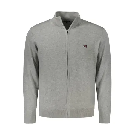 NORVEGE 1963 CARDIGAN HOMME GRIS - NORWAY 1963