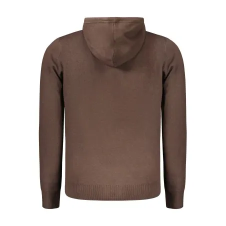 NORVÈGE 1963 CARDIGAN HOMME MARRON - NORWAY 1963