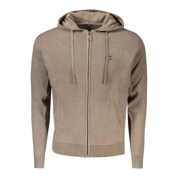 NORVÈGE 1963 CARDIGAN HOMME MARRON - NORWAY 1963