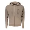 NORVÈGE 1963 CARDIGAN HOMME MARRON - NORWAY 1963