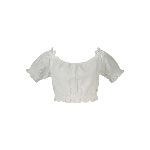 HAUT EN JEAN GUESS FEMME BLANC - GUESS JEANS