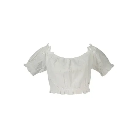 HAUT EN JEAN GUESS FEMME BLANC - GUESS JEANS