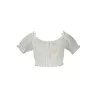 HAUT EN JEAN GUESS FEMME BLANC - GUESS JEANS