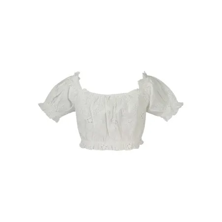 HAUT EN JEAN GUESS FEMME BLANC - GUESS JEANS