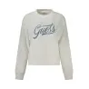 SWEAT-SHIRT GUESS JEANS SANS ZIP FEMME BLANC - GUESS JEANS