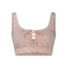 GUESS JEANS TOP FEMME ROSE - GUESS JEANS