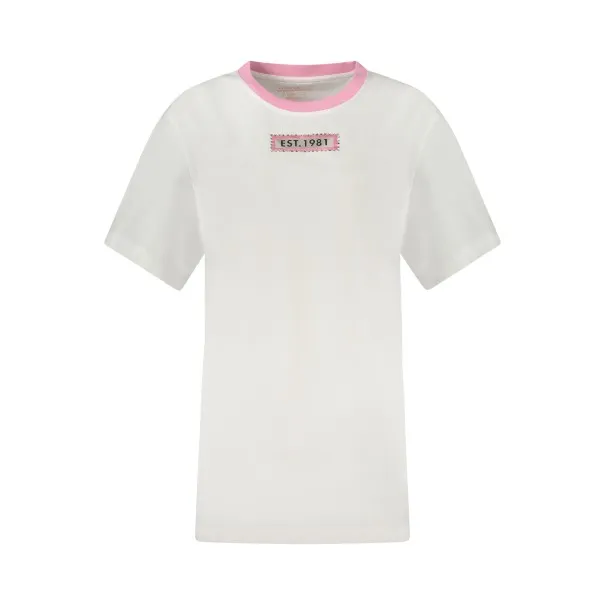 T-SHIRT À MANCHES COURTES GUESS JEANS FEMME BLANC - GUESS JEANS