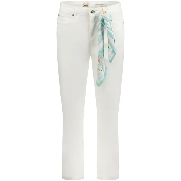 GUESS JEANS JEANS DENIM FEMME BLANC - GUESS JEANS