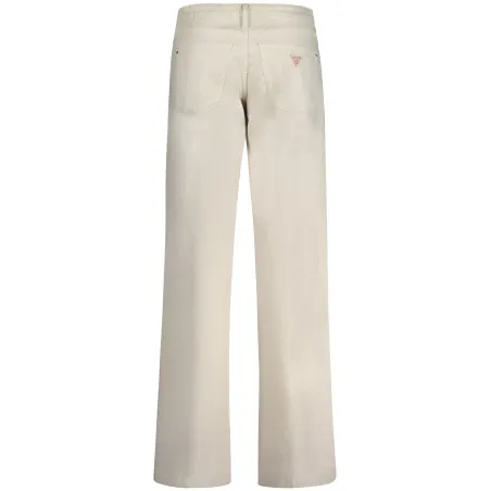PANTALON FEMME GUESS JEANS BEIGE - GUESS JEANS