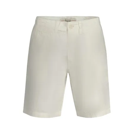PANTALON BERMUDA HOMME GUESS JEANS BLANC - GUESS JEANS