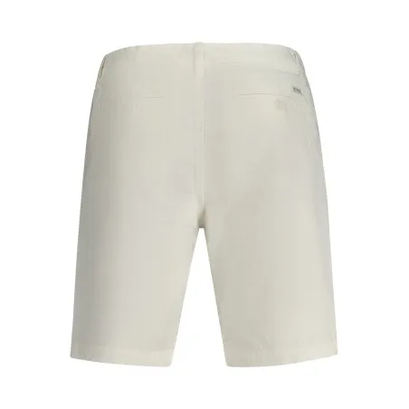 PANTALON BERMUDA HOMME GUESS JEANS BLANC - GUESS JEANS