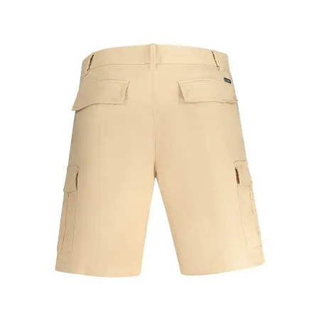 PANTALON BERMUDA HOMME GUESS JEANS BEIGE - GUESS JEANS