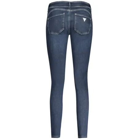 GUESS JEANS JEAN DENIM FEMME BLEU - GUESS JEANS