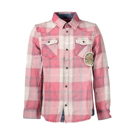 CHEMISE À MANCHES LONGUES GUESS JEANS ENFANT ROUGE - GUESS JEANS