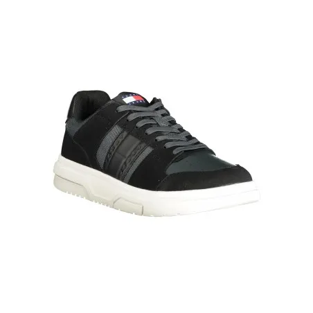 CHAUSSURES DE SPORT POUR HOMMES TOMMY HILFIGER NOIRES - TOMMY HILFIGER