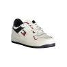 CHAUSSURES DE SPORT POUR HOMMES TOMMY HILFIGER BLANCHES - TOMMY HILFIGER