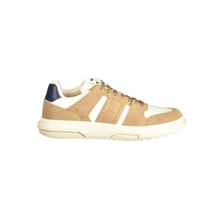 CHAUSSURES DE SPORT POUR HOMMES TOMMY HILFIGER BEIGE - TOMMY HILFIGER