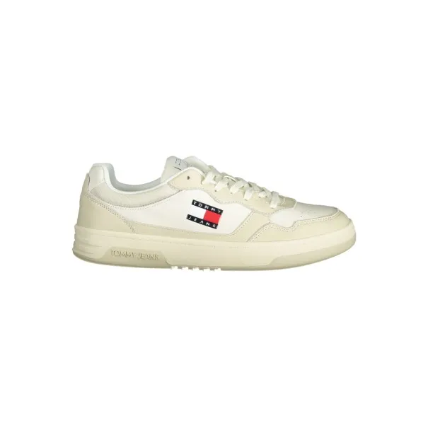 CHAUSSURES DE SPORT POUR HOMMES TOMMY HILFIGER BEIGE - TOMMY HILFIGER